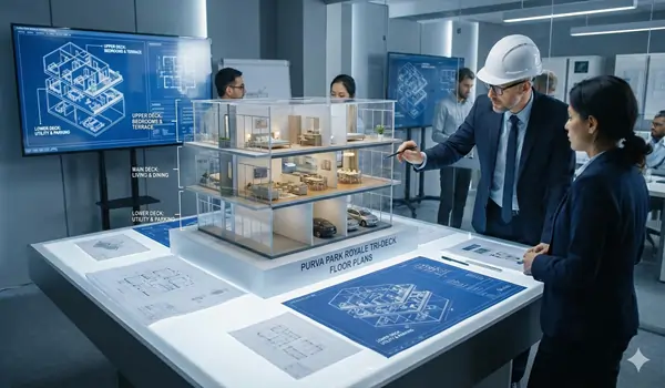 Engineering Space: A Deep Dive into Purva Park Royale’s Tri-Deck Floor Plans